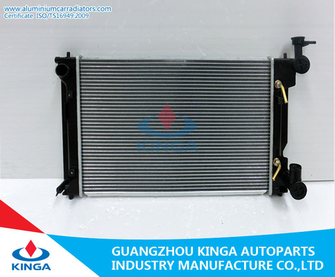 China De Radiator van vervangings 2007 Toyota COROLLA PA16/BIJ OEM 16400-0T040 van de Aluminiumkern leverancier