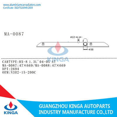 MAZDA rx-8 1.3L' 04-05 BIJ de Vervangingsoem N3H2-15-200C van de Radiator Hoogste Tank leverancier