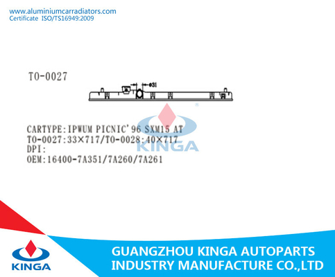 IPWUM PICNIC'96- SXM15 BIJ OEM 16400-7A351/7A260/7A261 van de Radiator Plastic Tank leverancier