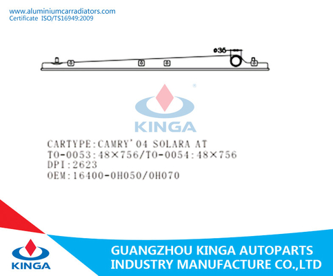 De plastic Hoogste Tank van Raidator voor Toyota Sienna'97-bij OEM 16400-OAO71 leverancier