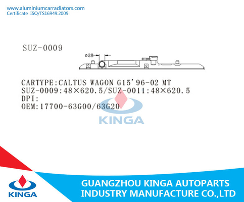 De Hoogste Tank van de vervangingsradiator voor OEM 11700-63G11/van 63G12 Suzuki Caltus Wagen G15'96-02 bij leverancier