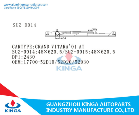 OEM 17700-52D00 van MT van Suzuki de Grote Vitara'01 Reparatie van de Radiator Plastic Tank leverancier